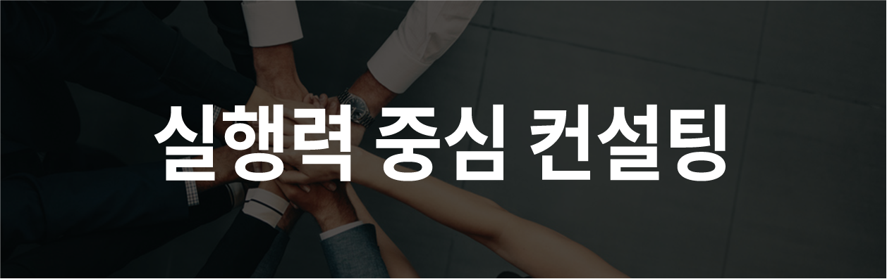 실행력 중심 컨설팅
